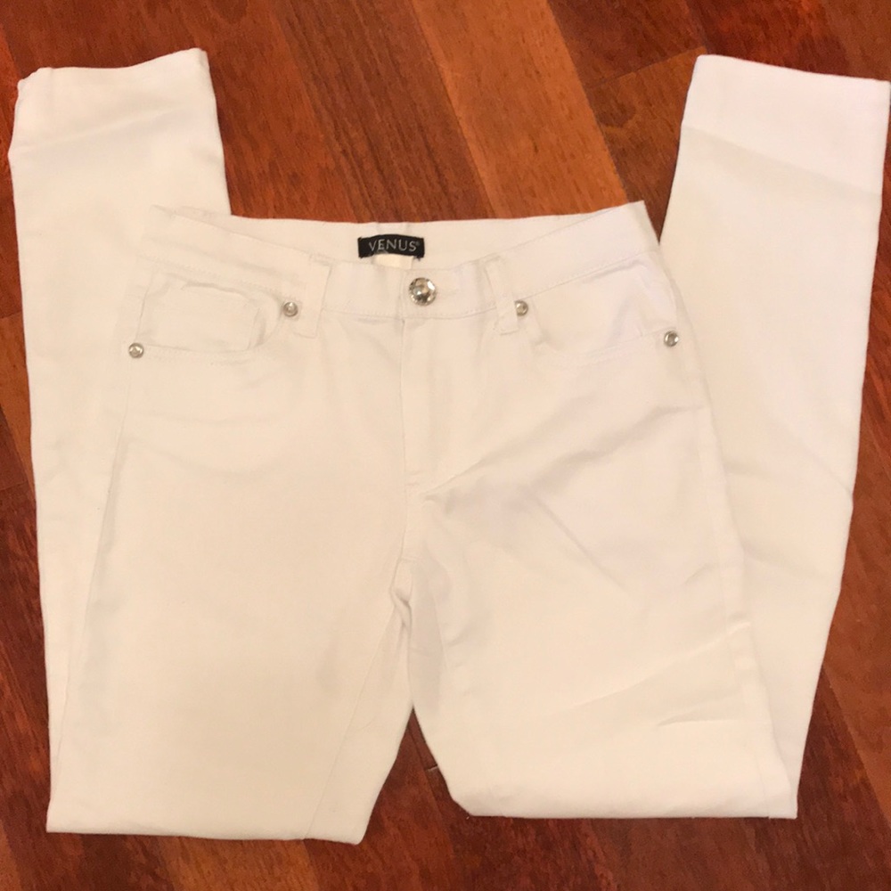 White Stretch Jeans